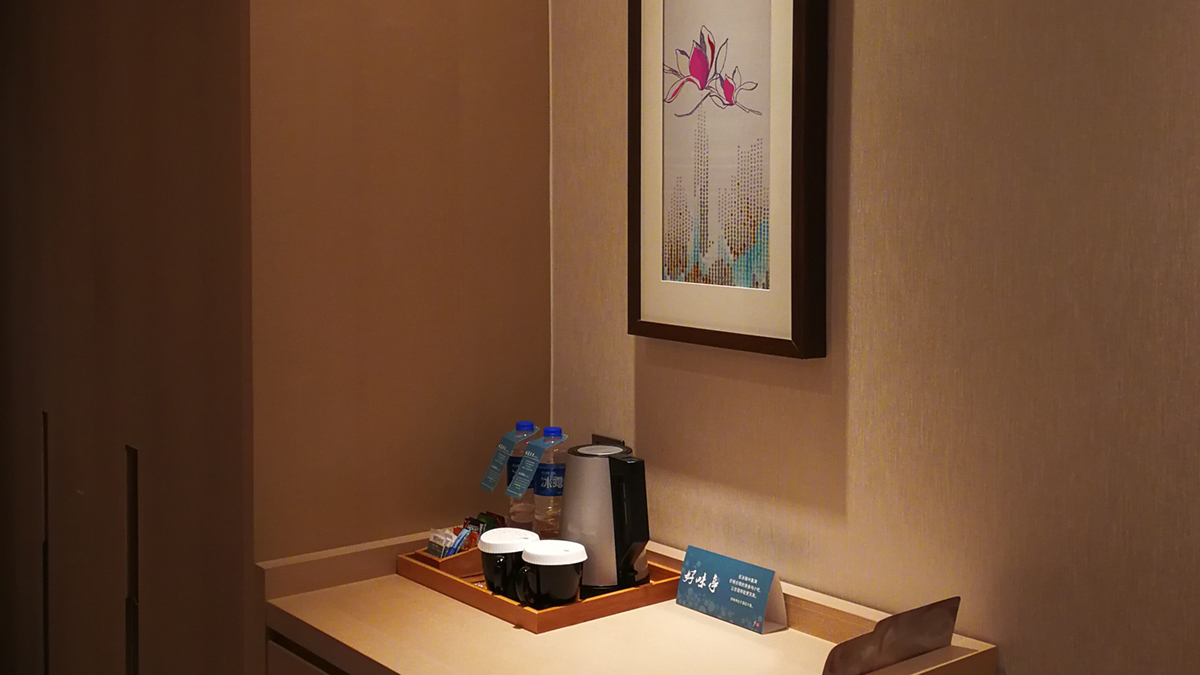 上海希爾頓花園酒店擺設燈光設計方案展示
